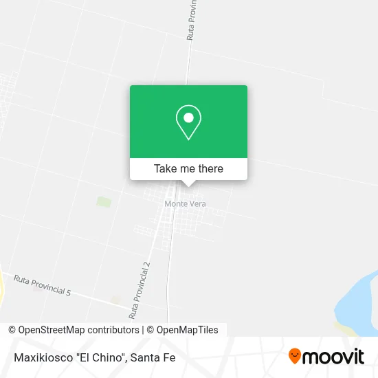 Maxikiosco "El Chino" map