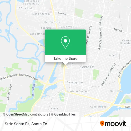 Strix Santa Fe map