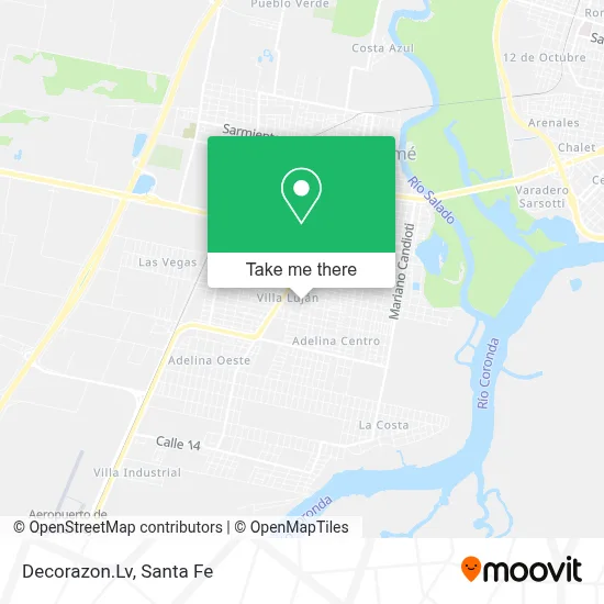 Decorazon.Lv map