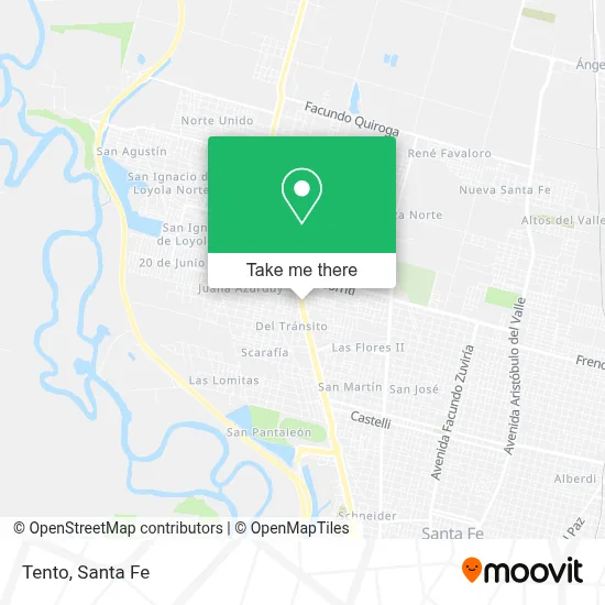 Tento map
