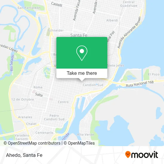 Ahedo map