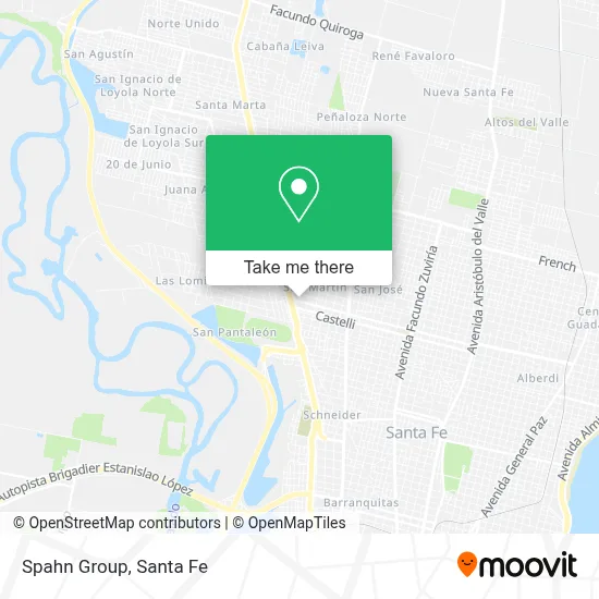Spahn Group map