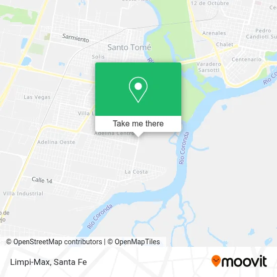 Limpi-Max map