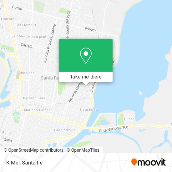 K-Mel map