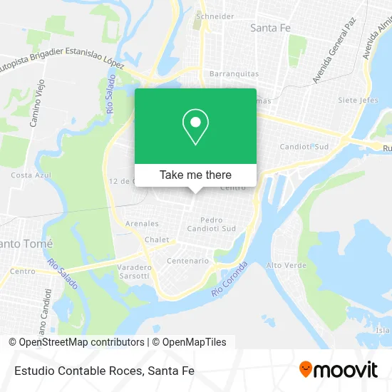 Estudio Contable Roces map