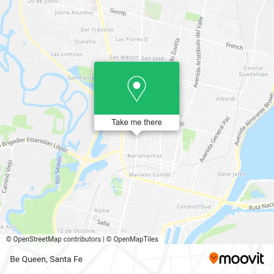 Be Queen map