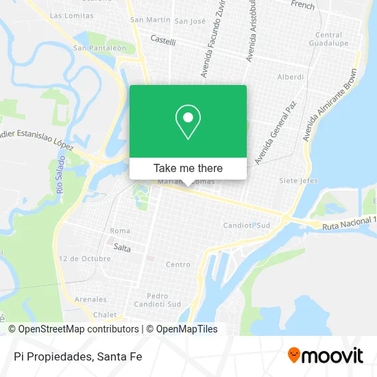 Pi Propiedades map
