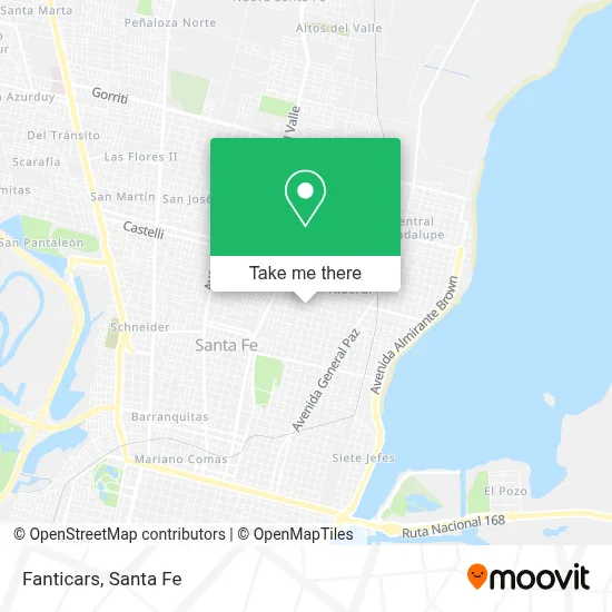 Fanticars map