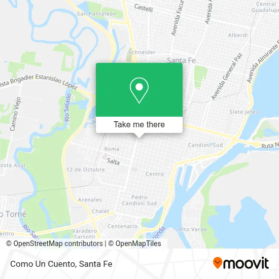 Como Un Cuento map