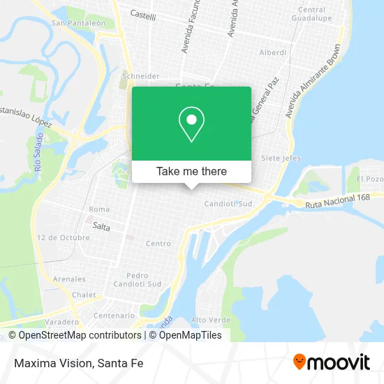 Maxima Vision map