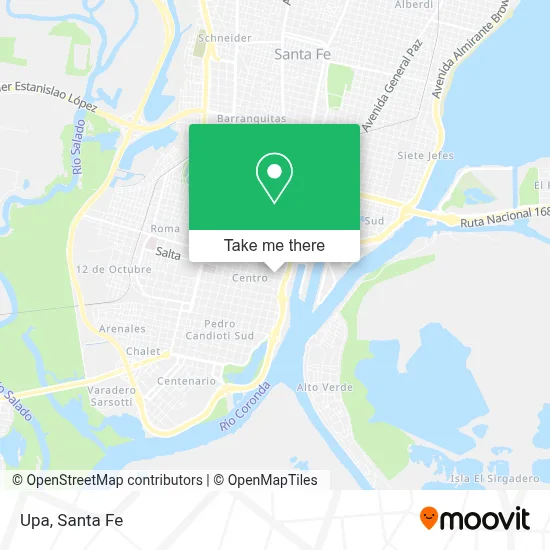 Upa map