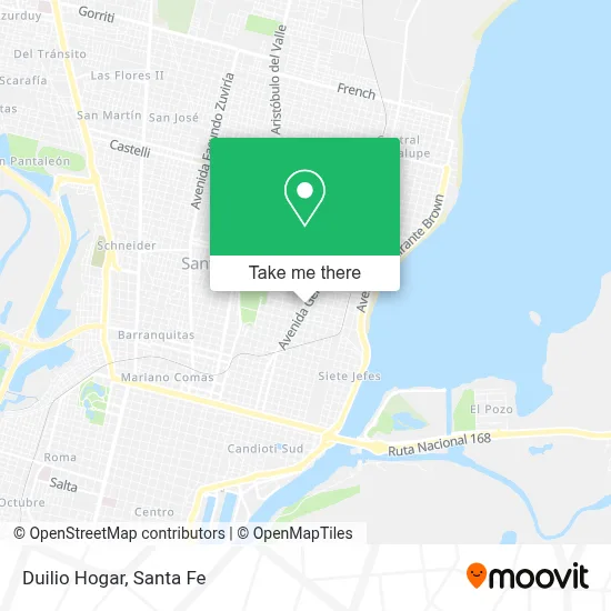 Duilio Hogar map