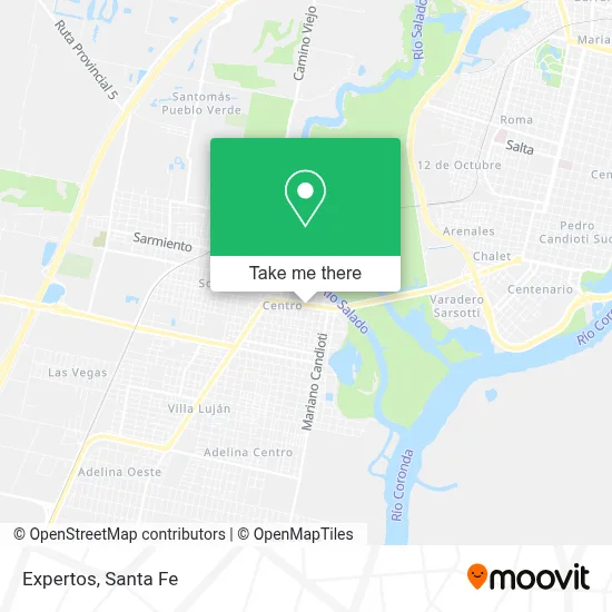 Expertos map