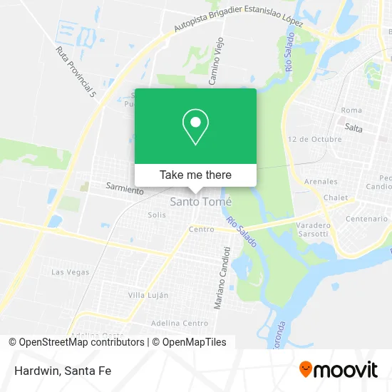 Hardwin map