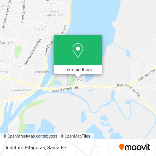 Instituto Pitagoras map