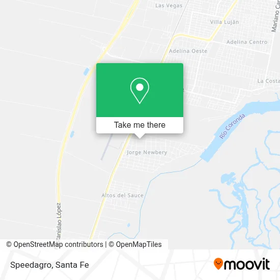 Speedagro map
