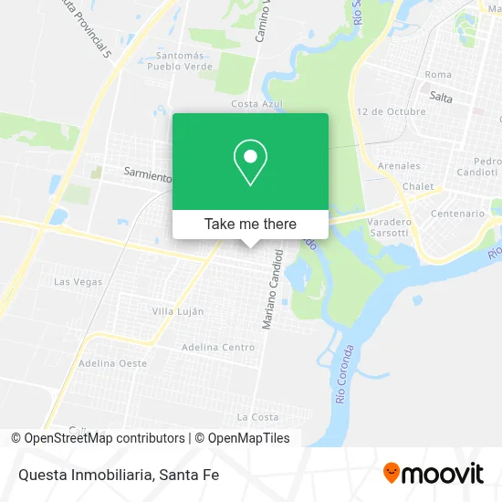 Questa Inmobiliaria map