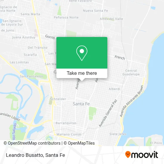 Leandro Busatto map