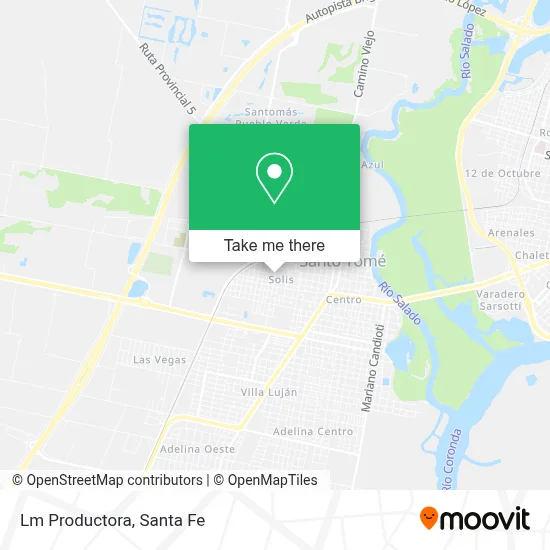 Lm Productora map