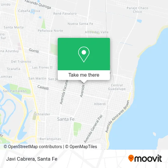 Javi Cabrera map