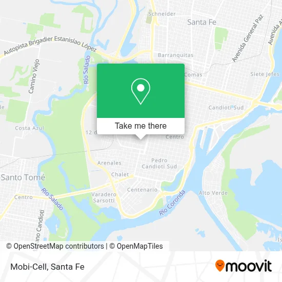 Mobi-Cell map
