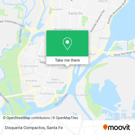 Disqueria Compactos map