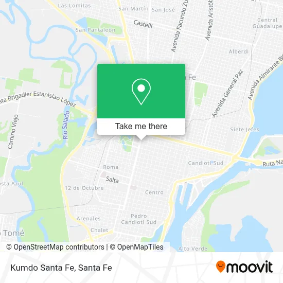 Kumdo Santa Fe map