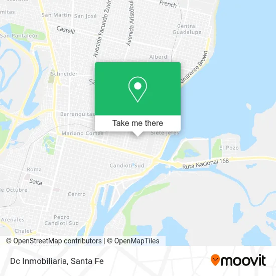 Dc Inmobiliaria map