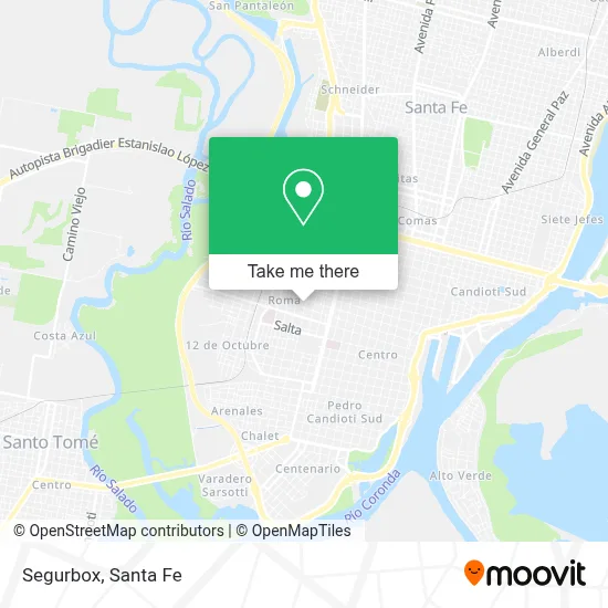 Segurbox map