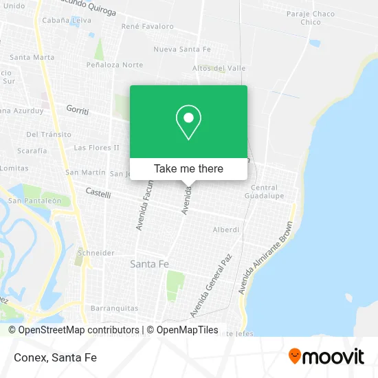 Conex map