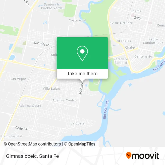 Gimnasioceic map
