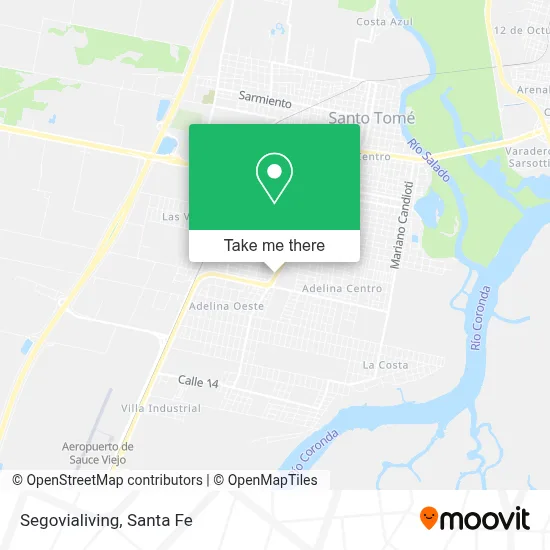 Segovialiving map