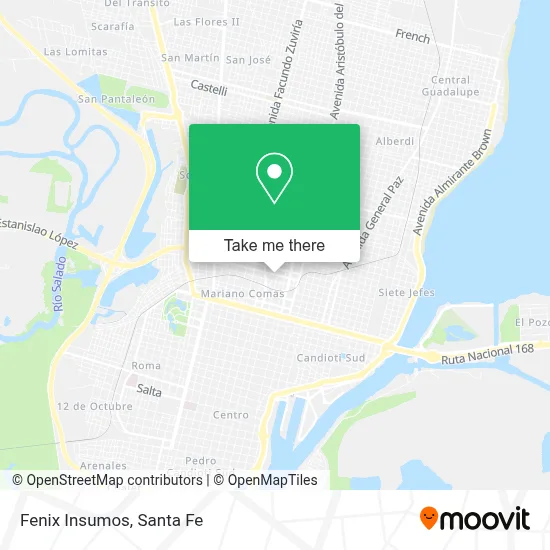 Fenix Insumos map