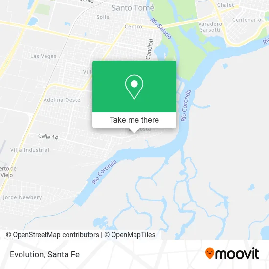 Evolution map