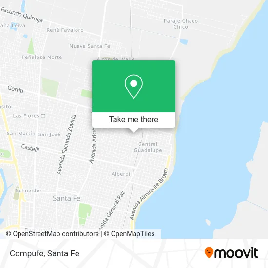 Compufe map