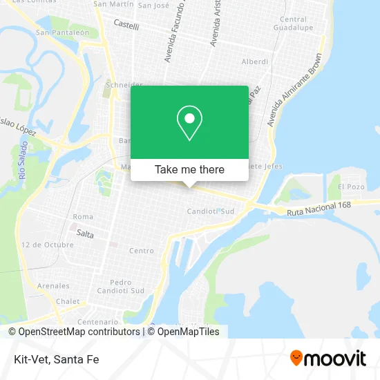 Kit-Vet map
