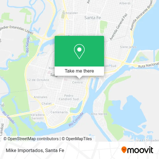 Mike Importados map