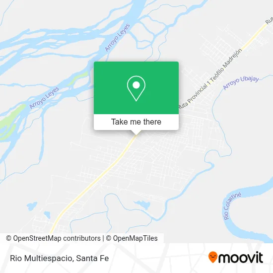 Rio Multiespacio map