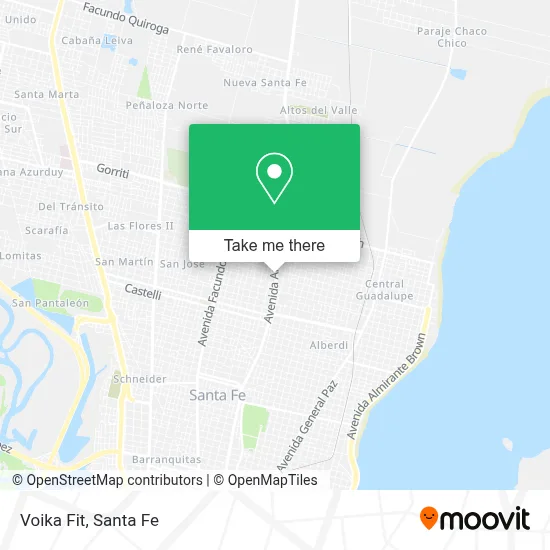 Voika Fit map