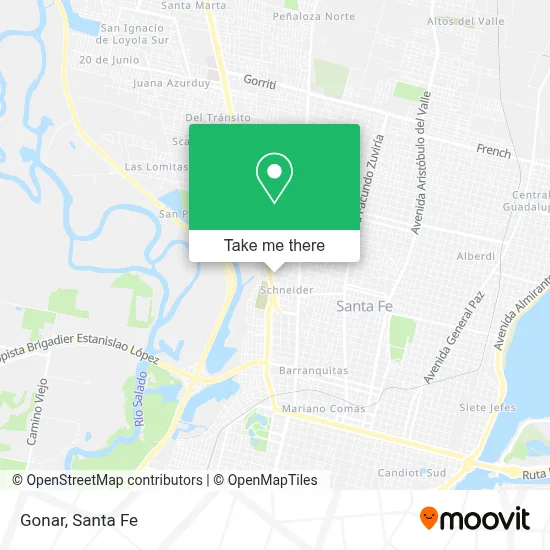 Gonar map
