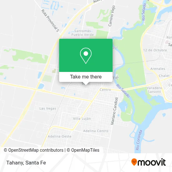 Tahany map