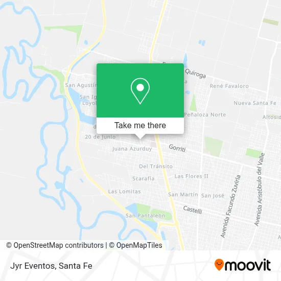 Jyr Eventos map