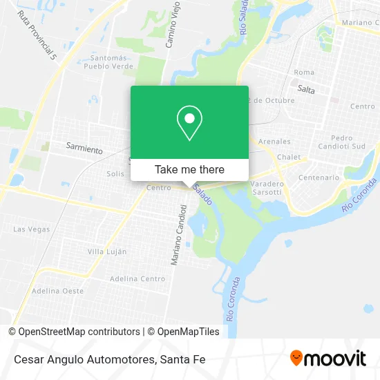 Cesar Angulo Automotores map