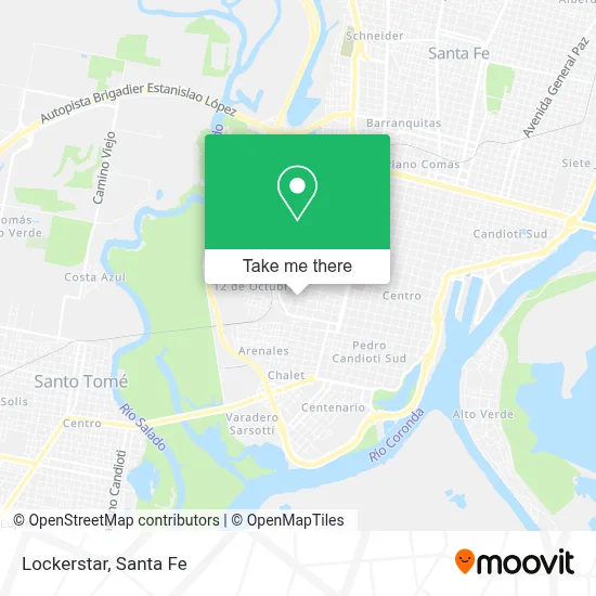Lockerstar map