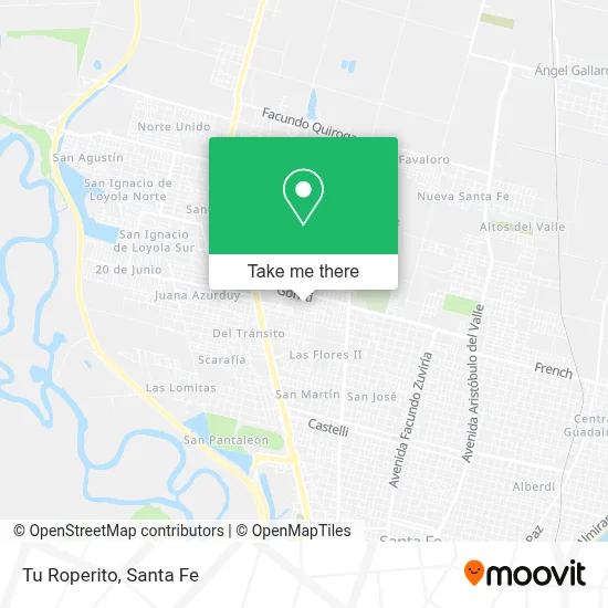 Tu Roperito map