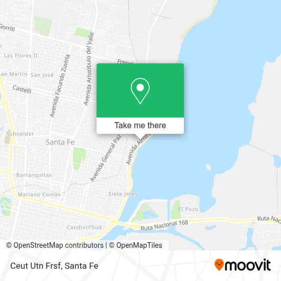 Ceut Utn Frsf map