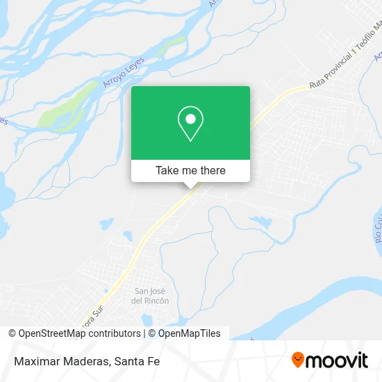 Maximar Maderas map