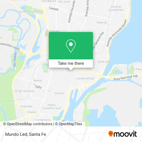 Mundo Led map