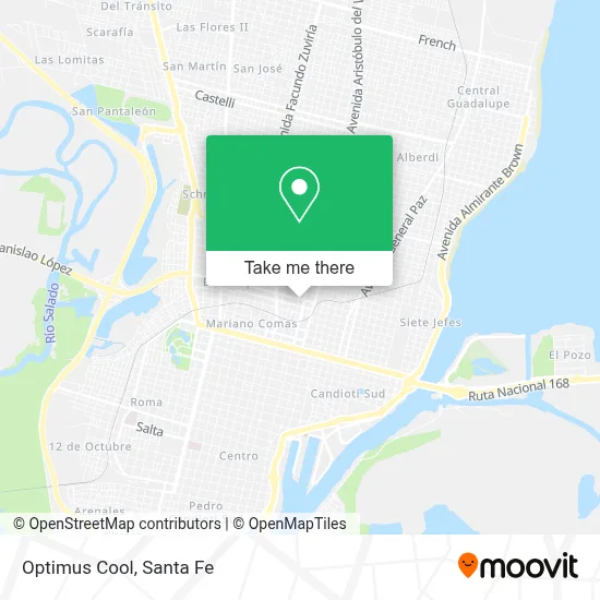 Optimus Cool map