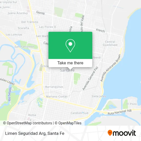 Limen Seguridad Arg map